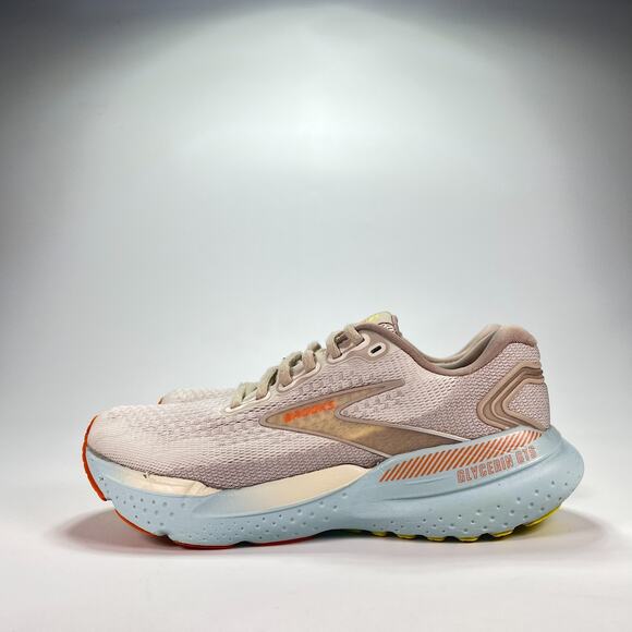 Brooks Glycerin GTS 21 Beige Oyster Running Shoes 1204091B195 Women’s Size 9